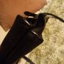 Banana Republic Black Duo Leather Envelope Bag Image 4