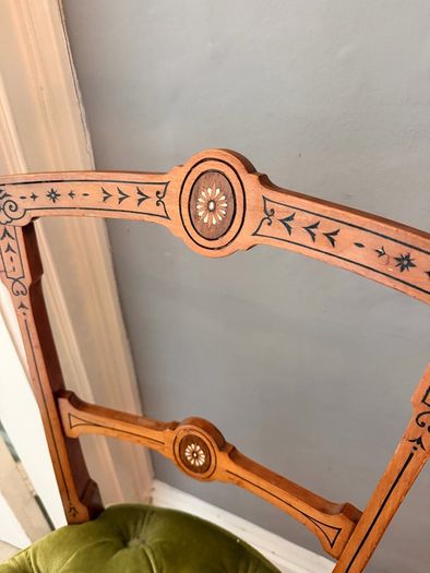 Vintage Upholstered Dining Chairs