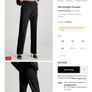 Calvin Klein - Slim Straight Trousers - Black - Size 40 Fits UK 12 to 14 - BNWT RRP 199.90 Image 4