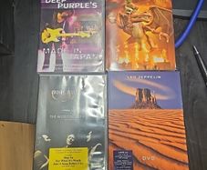 Rock Dvd: Csn, Rush, Lz And Dp