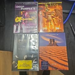 Rock Dvd: Csn, Rush, Lz And Dp