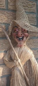 Halloween Straw Witch.