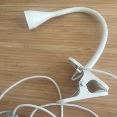 Ikea Navlinge LED clamp spotlight, white