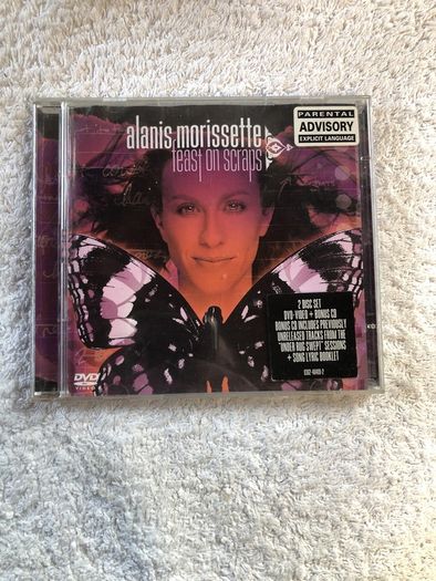 Alanis Morissette feast on scraps cd & dvd