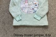 Disney frozen jumper, 6 to 7