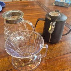 coffee brewing kit