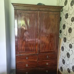 Large wooden wardrobe