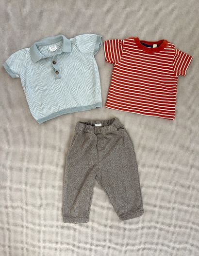 Mamas & Papas Baby Boy T-shirts and Pants 3-6 Months