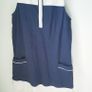 River Island Navy & White Dress - Size 14 Image 5