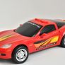 Musical toy red Corvette 2006 z06 Turbo Wheelie 36 cm Image 5