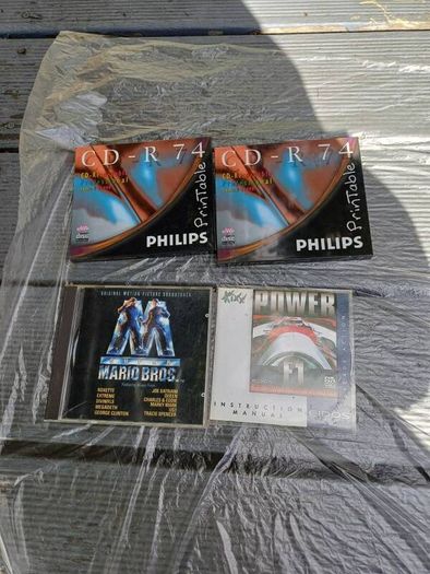 Super Mario Bros 1993 CD Soundtrack / Retro PC Game / Philips CD-R Sealed Bundle