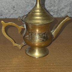 Mini brass teapot / coffee pot