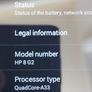 HP 8 inch Tablet, Model HP 8 G2, 16GB, in excellent condition Image 6