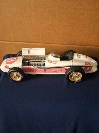 Model cars and bar signs