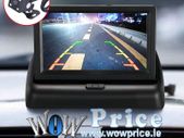 25631 Car Rear View Kit Monitor Plus Night Vision Reversing Camera