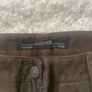 Allsaints Brown 100% Leather Darwin Shorts W 29" Image 3