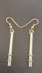Sterling Silver & 9ct Earrings