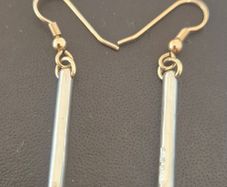 Sterling Silver & 9ct Earrings