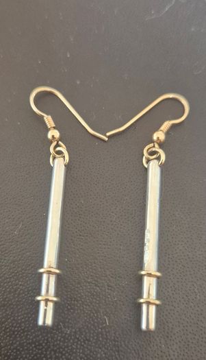 Sterling Silver & 9ct Earrings
