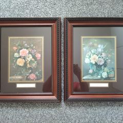 A pair of vintage  pictures