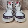 womens DIESEL BLACK GOLD LEATHER trainers runners white black Size UK 4 EU 36 boys girls unisex Image 4