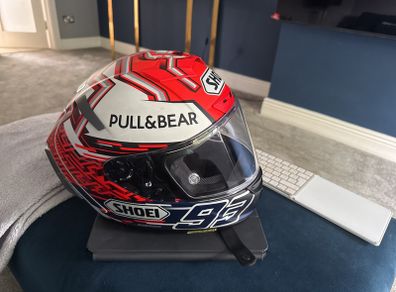 Shoei X-15 Marquez Dazzle Helmet Tc-10 Size Medium