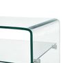 Coffee Table Clear 98x45x31 cm Image 4