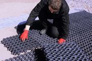 Ground Reinforcement Grid Gravel Grass 500 x 500 x 40mm
