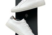 Eleventy Classic White Trainer