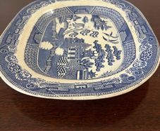 Willow pattern platter