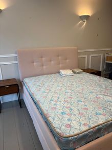 King Size Pink Bed