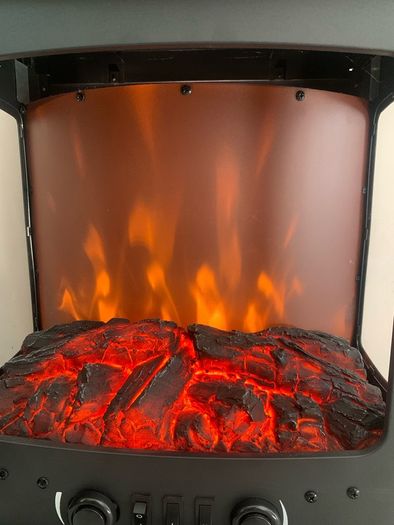 Electric stove effect heater, electric heater 1800W