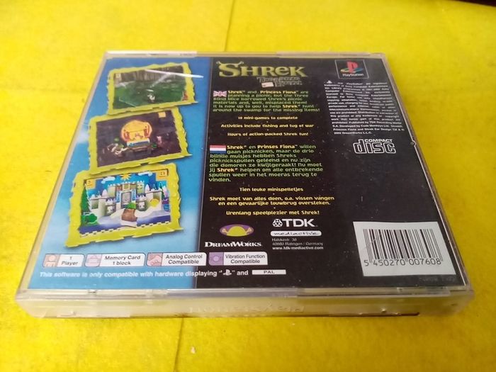 Shrek Treasure Hunt PlayStation 1 Ps1 Games PlayStation 2 Ps2 Games Original