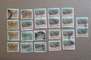 STAMPS  - Fish - Lot - Sri Lanka