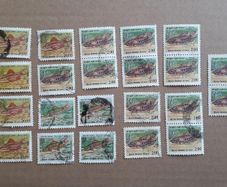 STAMPS  - Fish - Lot - Sri Lanka