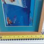 Lovely Framed Print of a Brightly Coloured Artworks of a Nautical Scene in a Naive And Fun Style Perfect for a Baby Nursery or Kids Bedroom Image 5