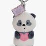 Nici Soft Toy Keyring (German brand) Panda with heart 8cm Image 2