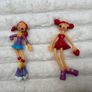 Bendi Dolls Picket Sized Pals Lot Of Two Red Haired dolls Heart Used Please see pictures Image 2
