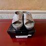 NEW Pons Quintana Silver Wedge Sandals Size 40 Image 8