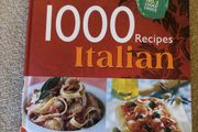hardcover cookbook 1000 Recipes Italian