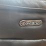 DFS Hawk 3 seater Power Recliner black leather Sofa Image 5