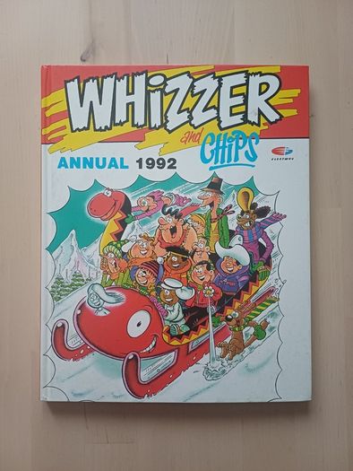 Whizzer and Chips Annuals Collection x 3 (Hardback Comic Books 1988, 1991, 1992)