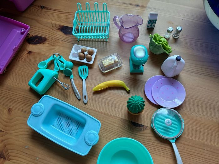 Our Generation Kitchen and Refrigerator set