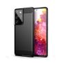 For Samsung Galaxy S21 Ultra Case Cover Carbon Fiber Design Shockproof Black New - FHT34SMK3 Image 4