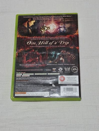 Dhadow of the Damned xbox 360