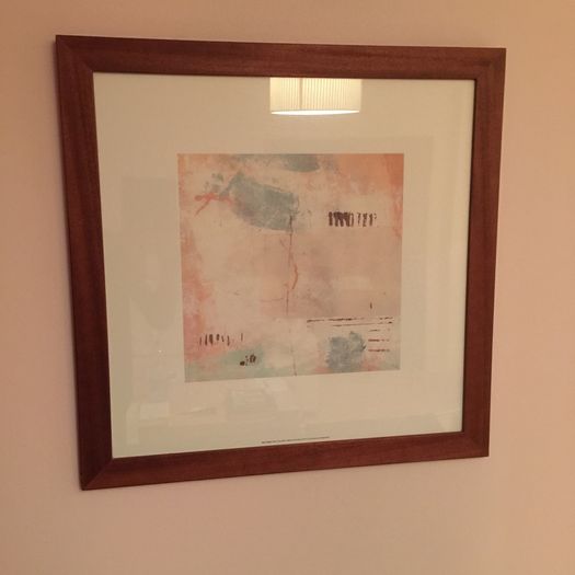 Abstract picture - framed.