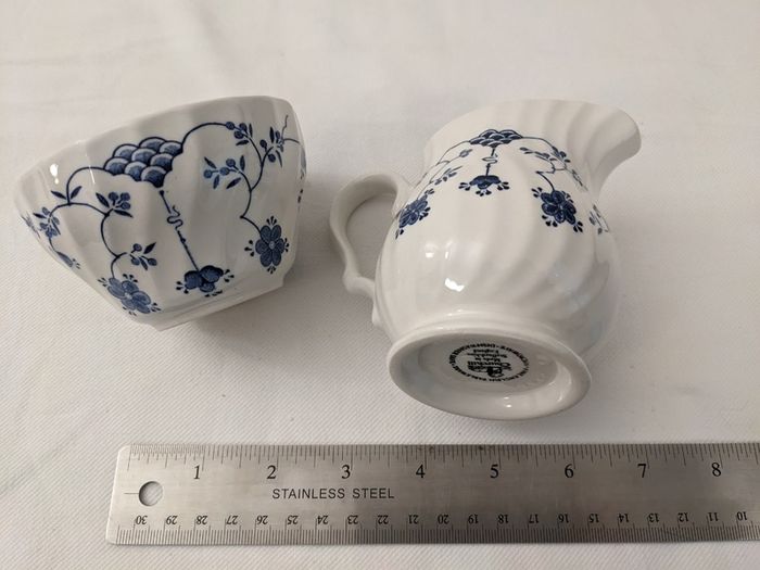 Beautiful Vintage Milk Jug and Sugar Bowl