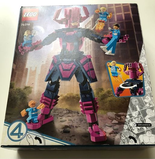 LEGO Marvel Fantastic Four vs. Galactus Construction Figure 76316