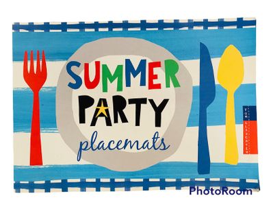 24 Sets Books Of Party Placemats (48 Per Set) Job Lot - Rrp 9.99 Each!