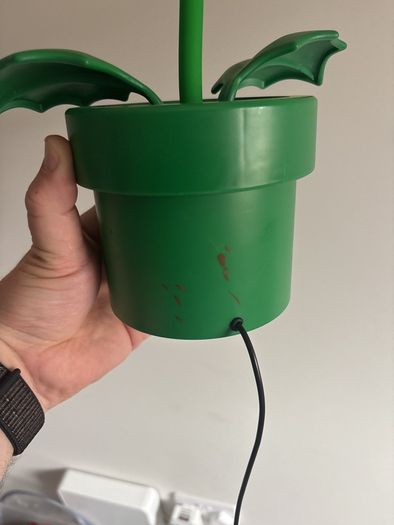 Super Mario Piranha Plant Posable Lamp